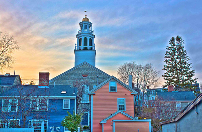 Marblehead's Old North  Church - Copyright 2015. All rights reserved. Mike Porter
